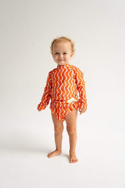 Baby swim rashie | spaghetti