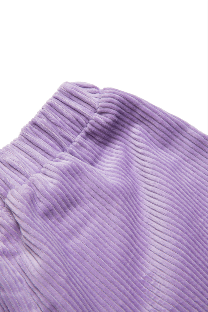 Playtime cord shorts | purple