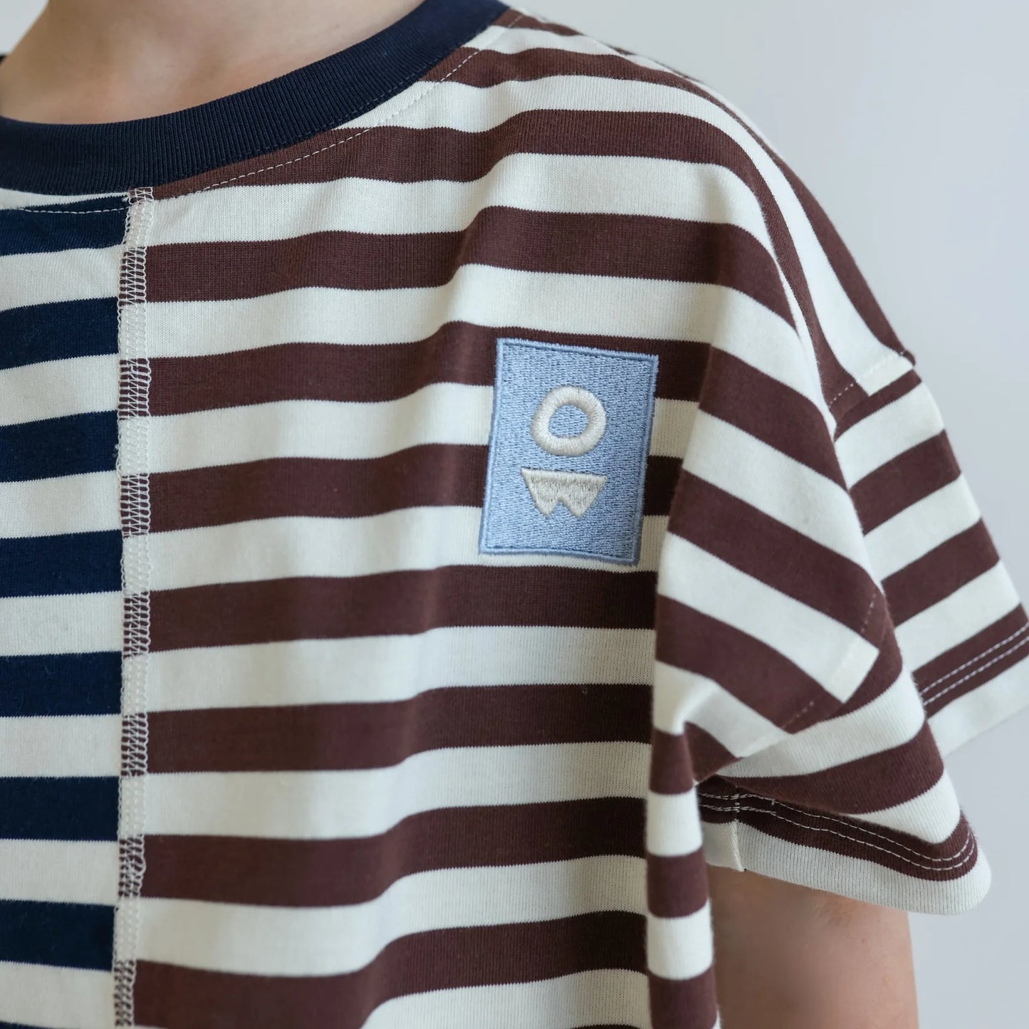Slit Stripes Tee