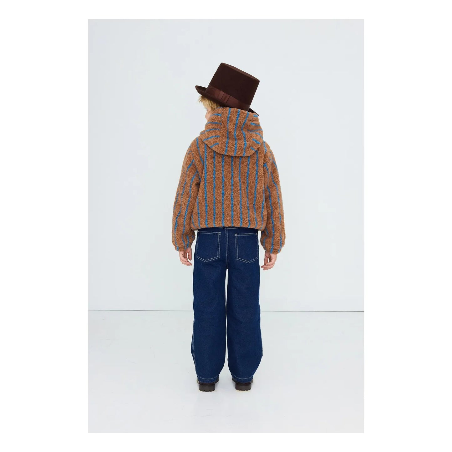 Lines Sherpa Hoodie