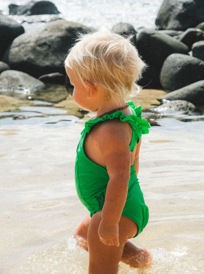 Lola full piece swimsuit | frog