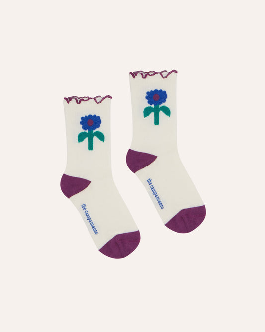 Blue Daisies Socks