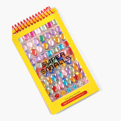 4 page sparkly sticker book