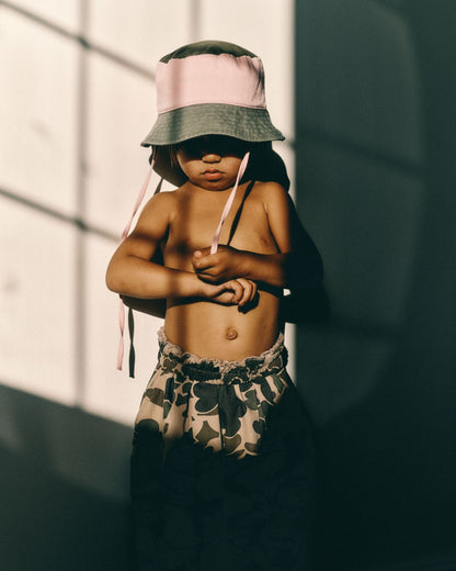 Lala bucket hat | peony lizard