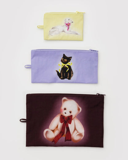 Flat pouch set | fancy animals