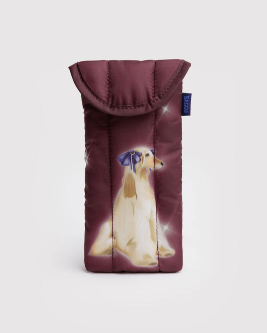 Puffy glasses sleeve | fancy dogs