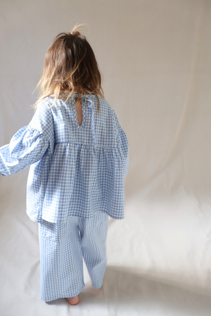Bloom Blouse | Cornflower Blue