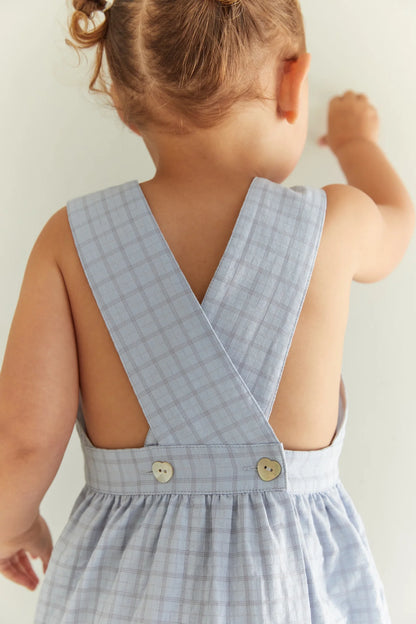 Coco Dress | Sky Check