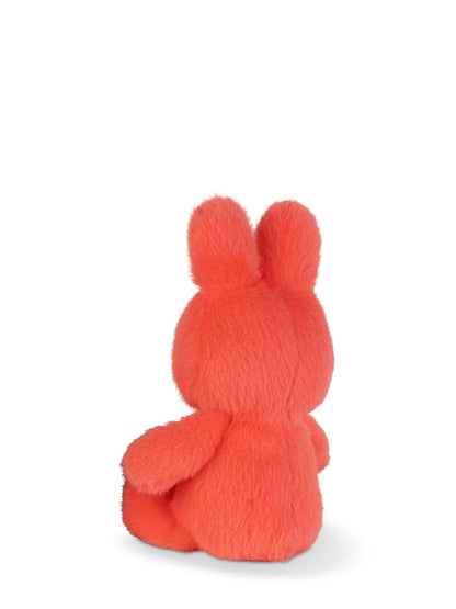 Miffy eco fuzzy teddy - 18cm - bright coral