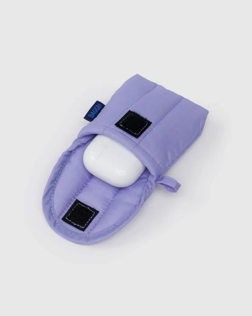 Puffy earbuds case | Wisteria