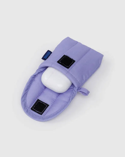 Puffy earbuds case | Wisteria