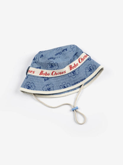 Pickles The Dog all over bucket hat