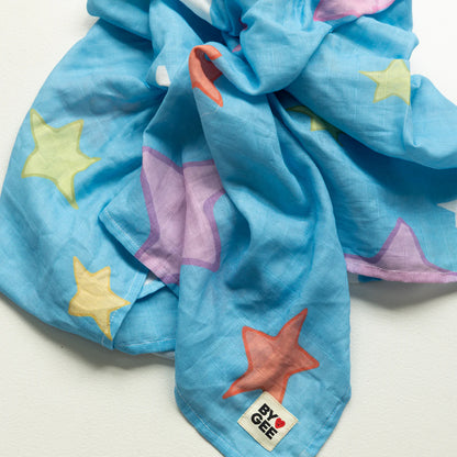 Starburst organic swaddle