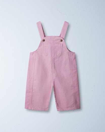 Cassius overalls | peony pink