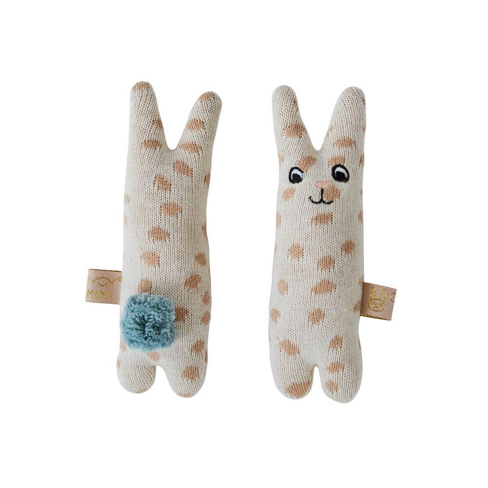 Rabbit cotton baby rattle