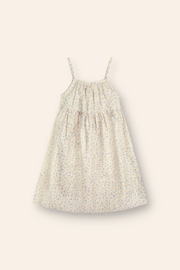 Darcy Dress | Indigo Bloom Print