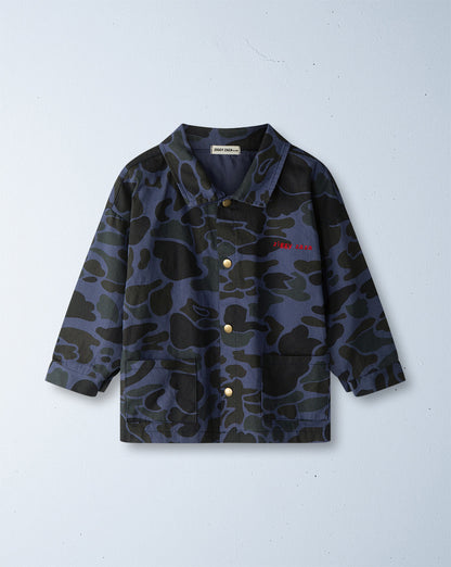 Troop drill jacket | blue camo