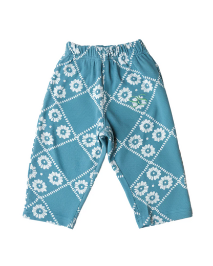 Baby pant | blue floral