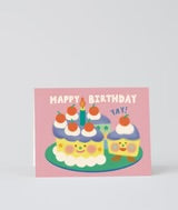 Happy Birthday Yay Cake & Slice Card