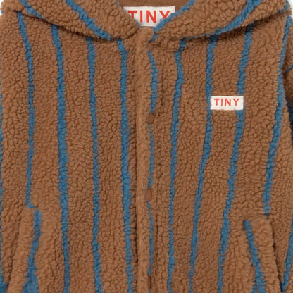 Lines Sherpa Hoodie
