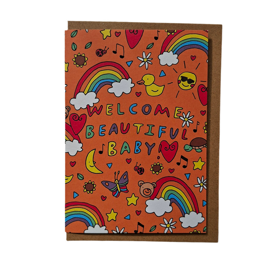 Welcome Beautiful Baby Card