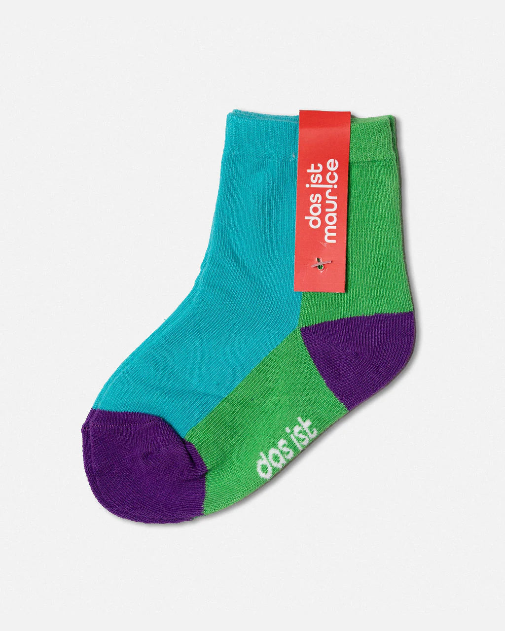 Socks Aqua & Apple