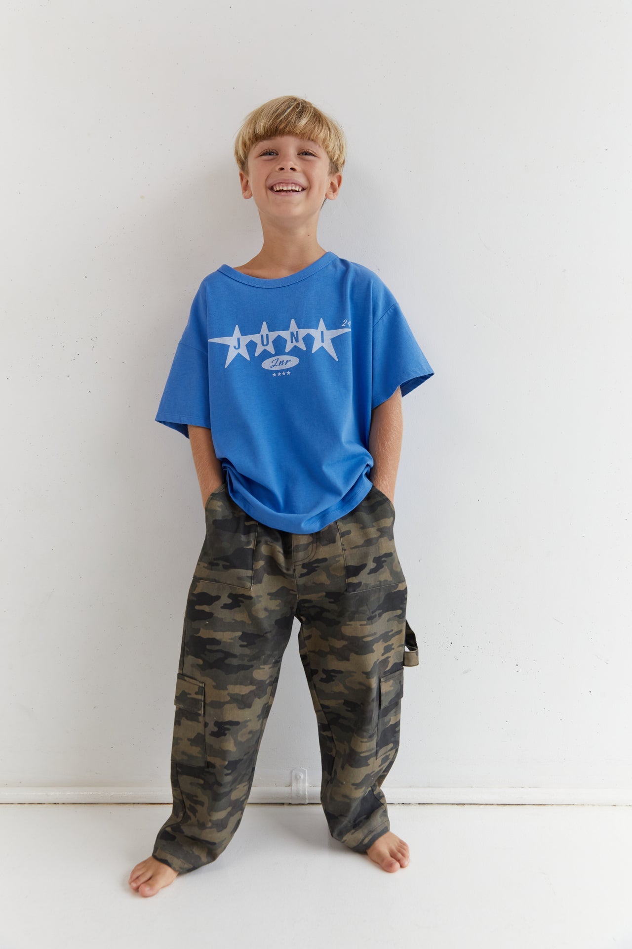Star Tee | Azure