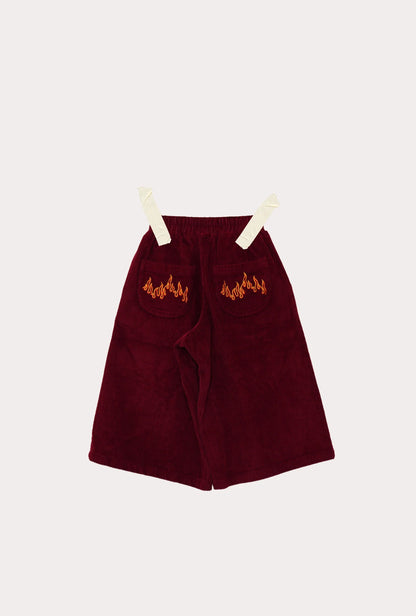 blaze cord pants | flame