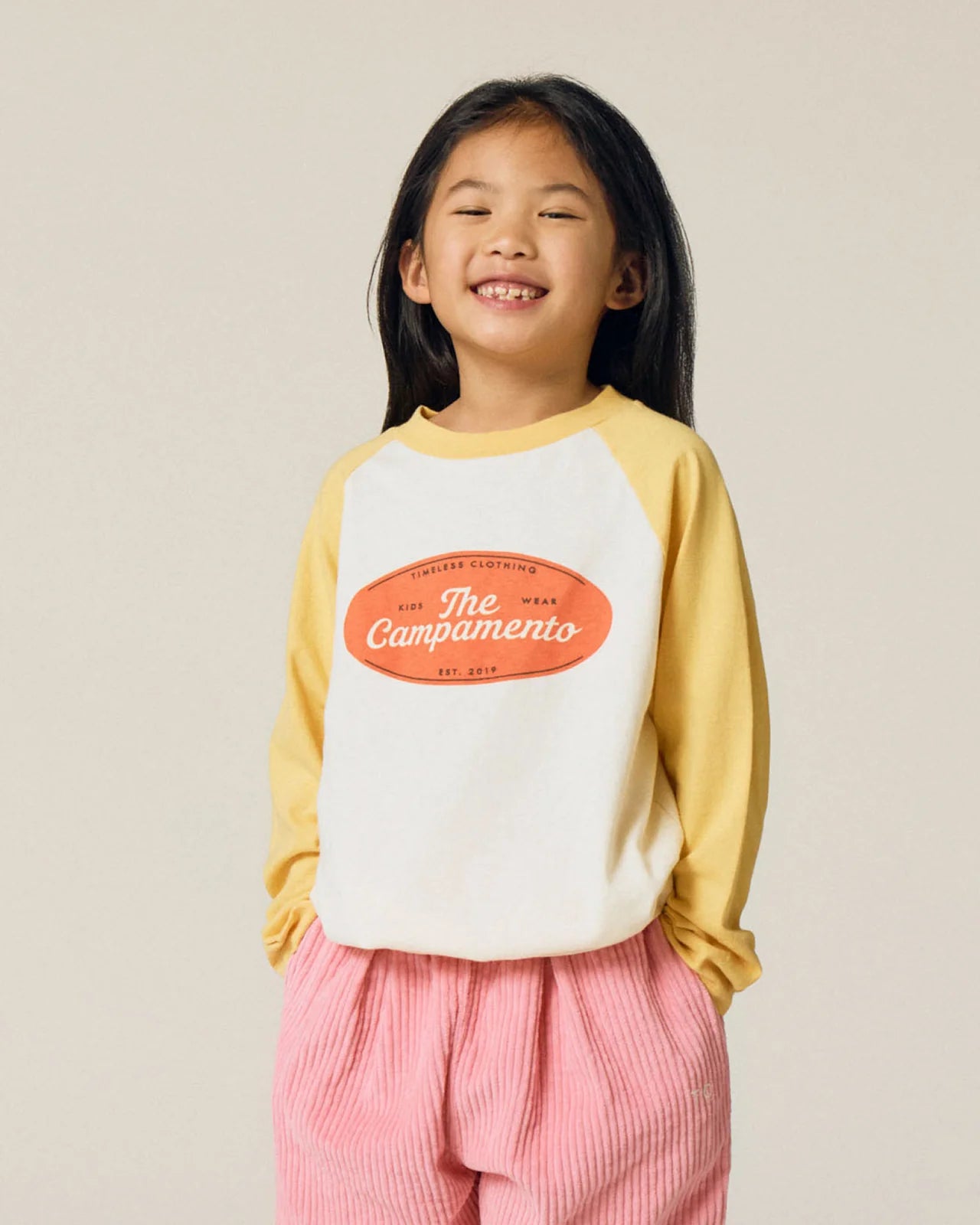 The Campamento colour  Block Yellow Tshirt