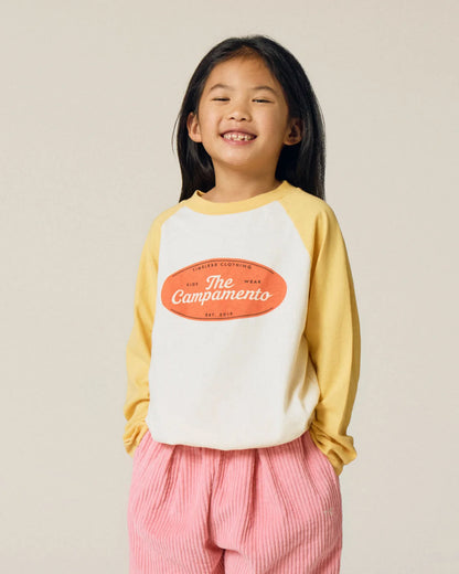 The Campamento colour  Block Yellow Tshirt