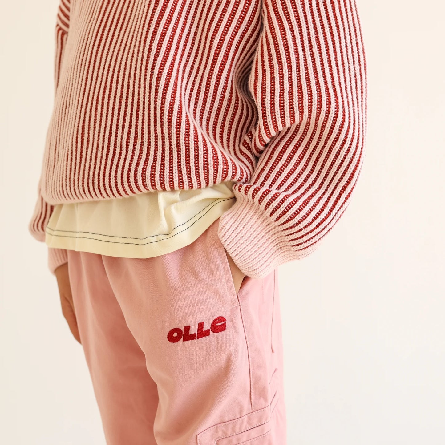 Highlow Knit | Rose