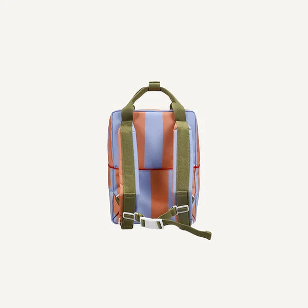 backpack medium | striped | cloud + maple whirl