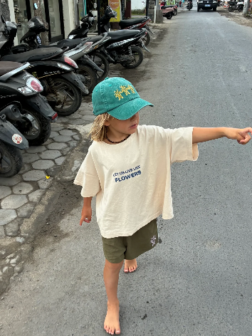 Dancing Flowers Cap | Forest