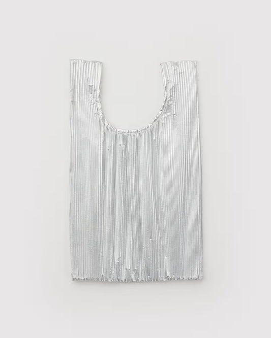 Pleated Baggu | moonstone