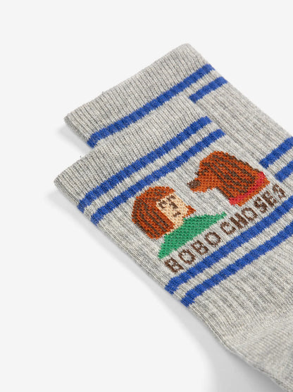 Friends in a pickle short socks | kids