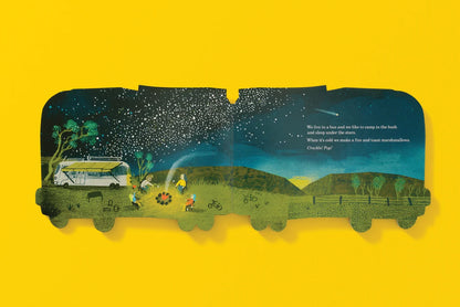 We Live in a Bus -  Novelty Edition | board book