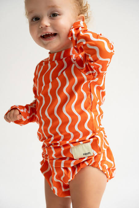 Baby swim rashie | spaghetti