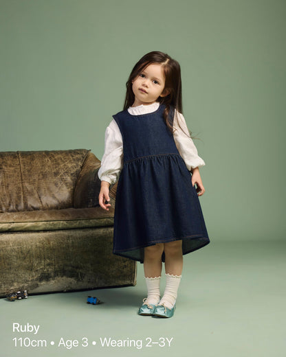 Wendy Denim Dress | midnight