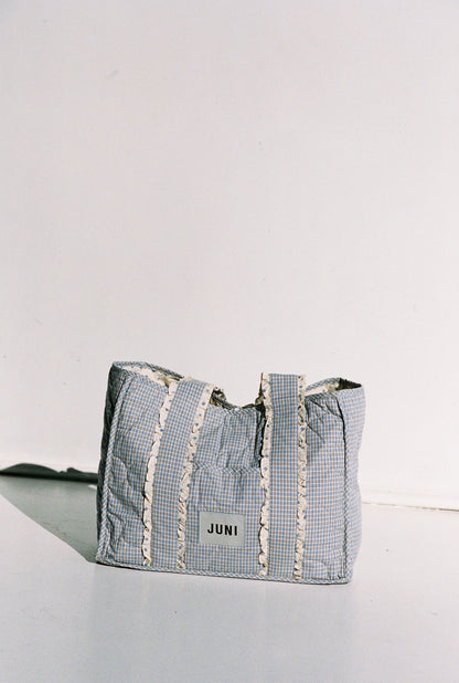The Everything Bag - Blue Check