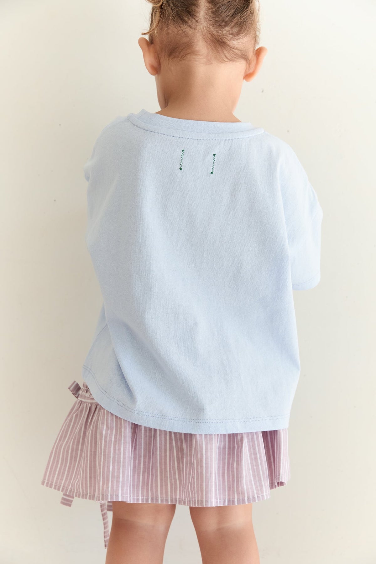 Patchwork Tee | Sky