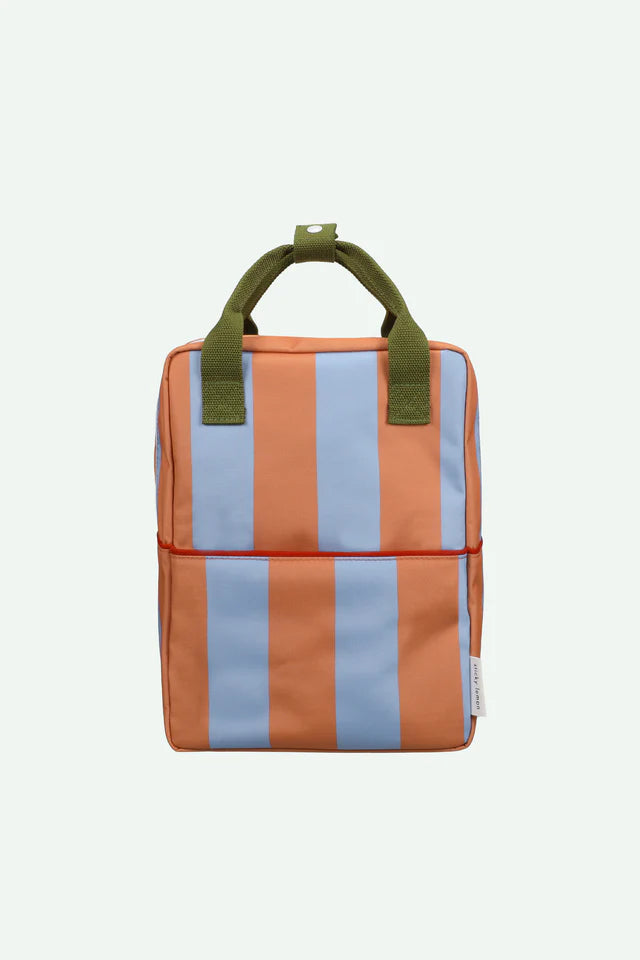 backpack medium | striped | cloud + maple whirl
