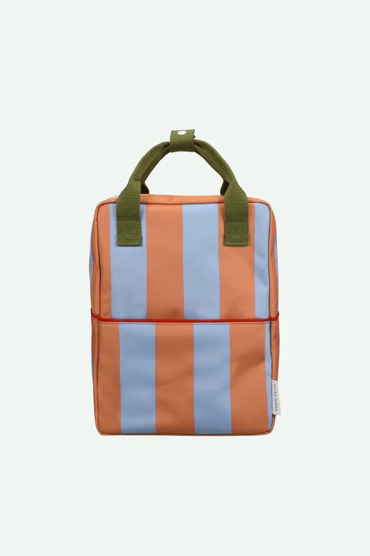 backpack medium | striped | cloud + maple whirl