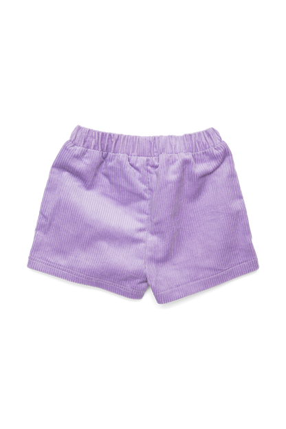 Playtime cord shorts | purple