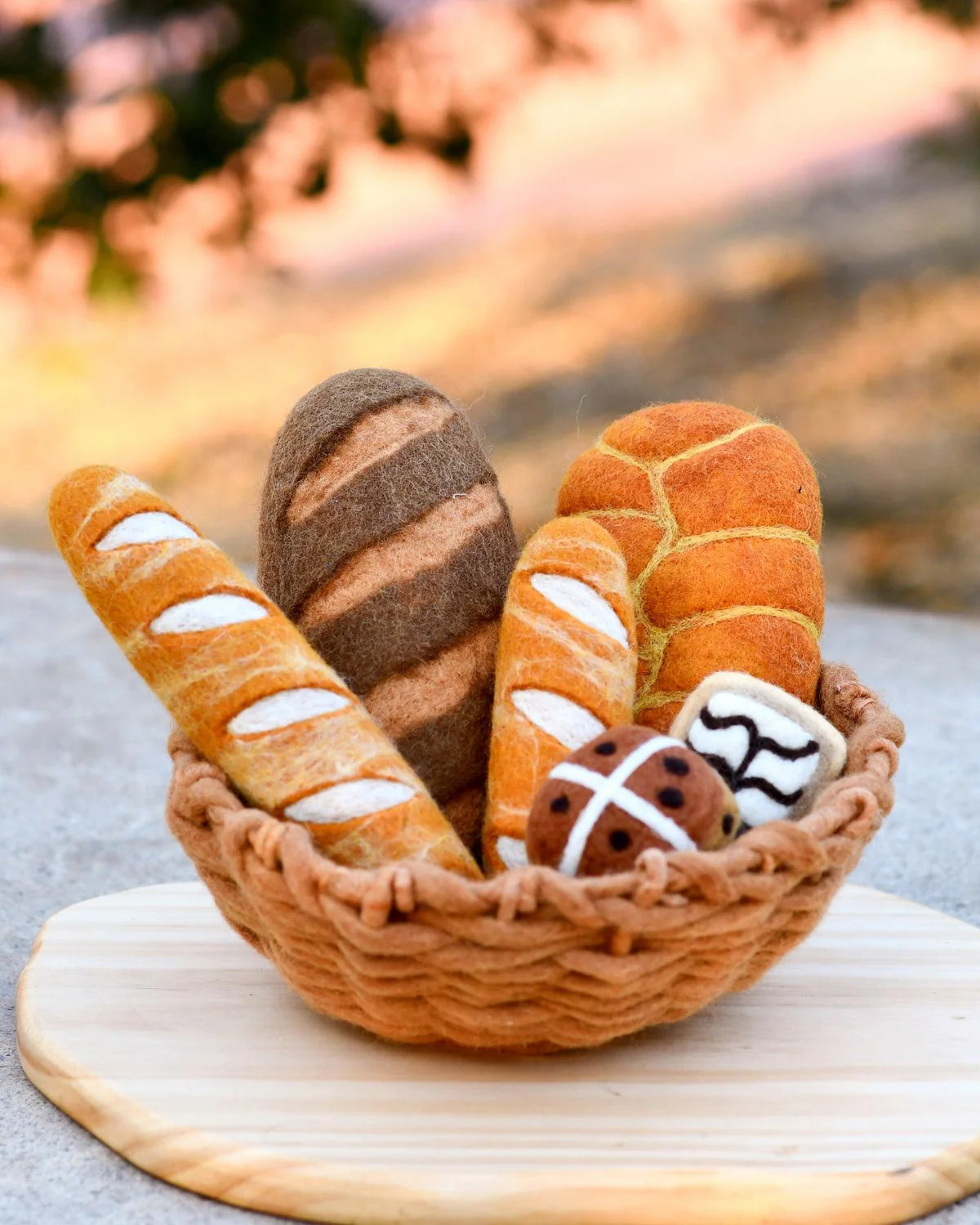 Felt Baguette Rye Bread
