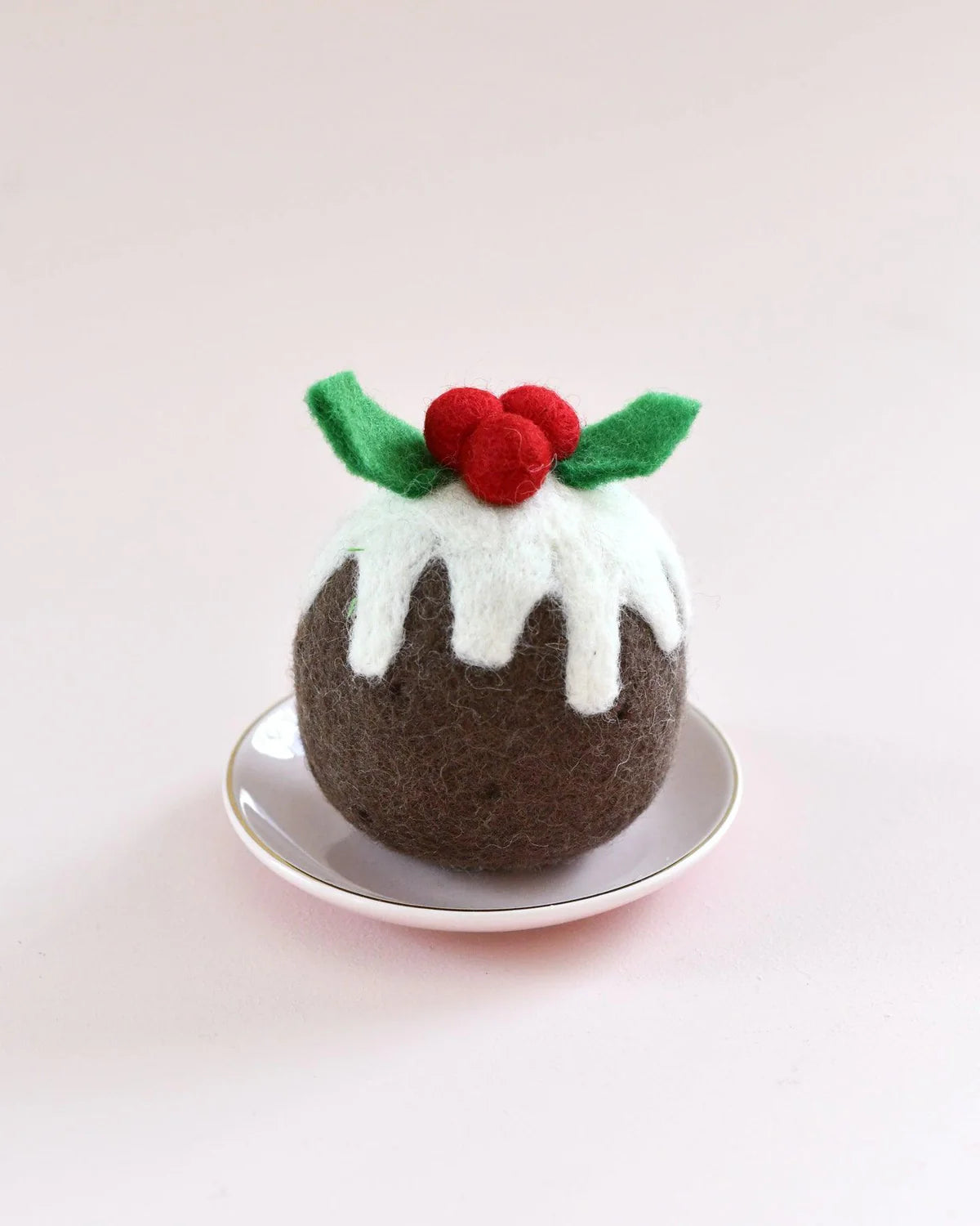 Felt christmas pudding (tall)