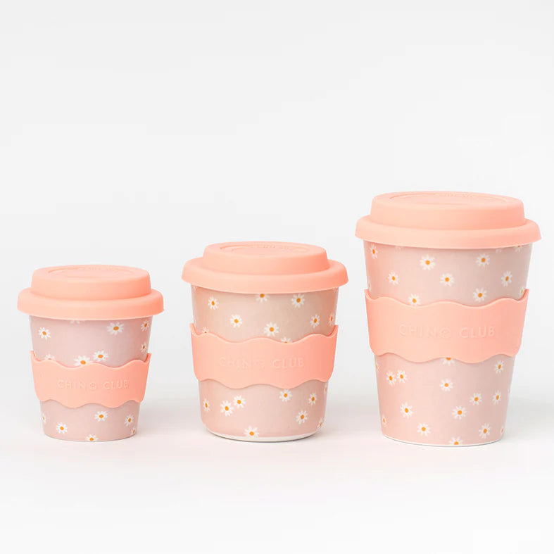 Pink Daisy Kids Keep Cup | 8 oz