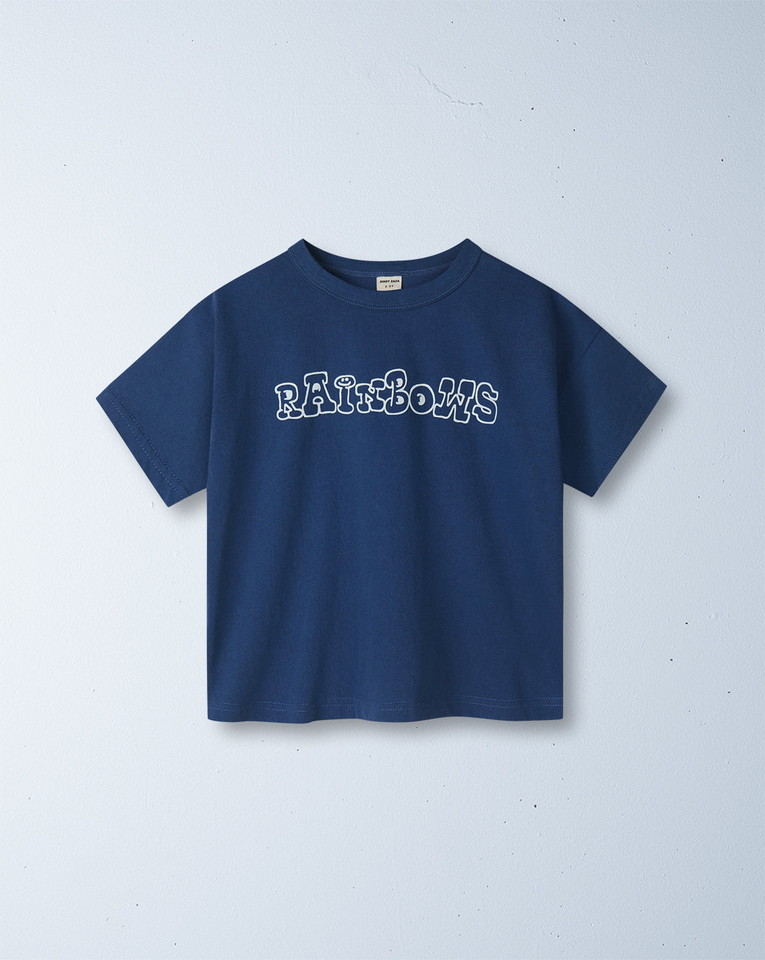 Rainbows tee | indigo
