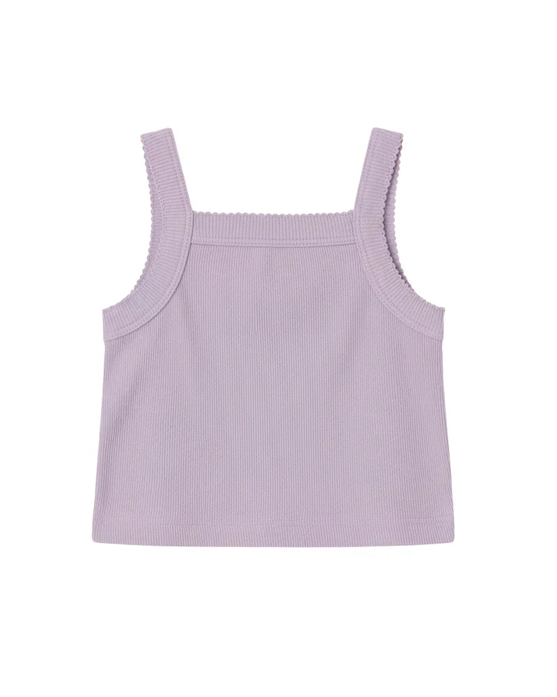 Girls classic singlet | lilac