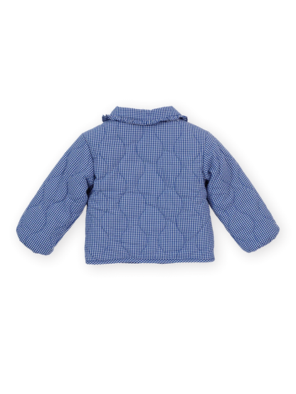 Wild Strawberry Gingham Padded Jacket
