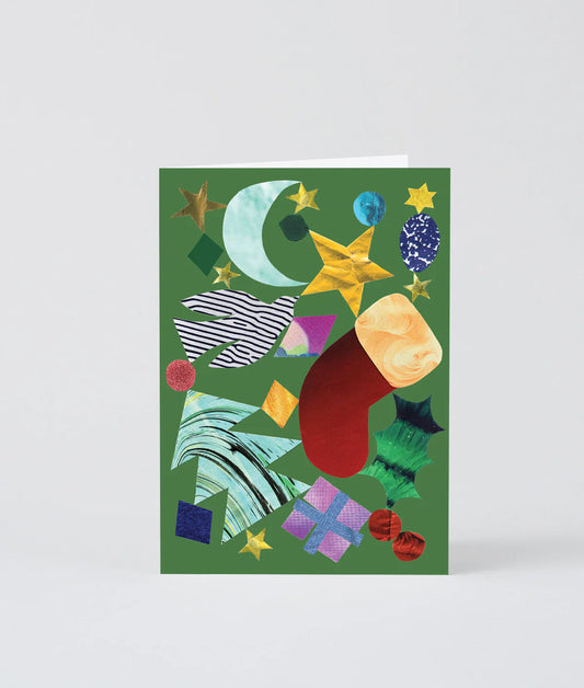 Abstract Christmas Christmas Card